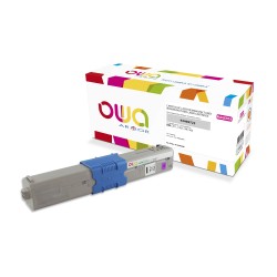 OWA Armor toner pro OKI C511, C531, MC 562, 5000 Stran, 44469723, červená/magenta