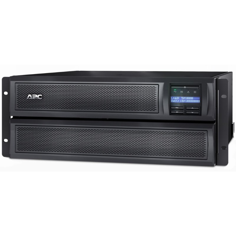 APC Smart-UPS X 3000VA Rack/Tower LCD 200-240V with Network Card, 4U (2700W)