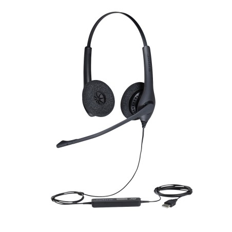 Jabra BIZ 1500/Stereo/USB/Drát/Černá