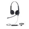 Jabra BIZ 1500/Stereo/USB/Drát/Černá