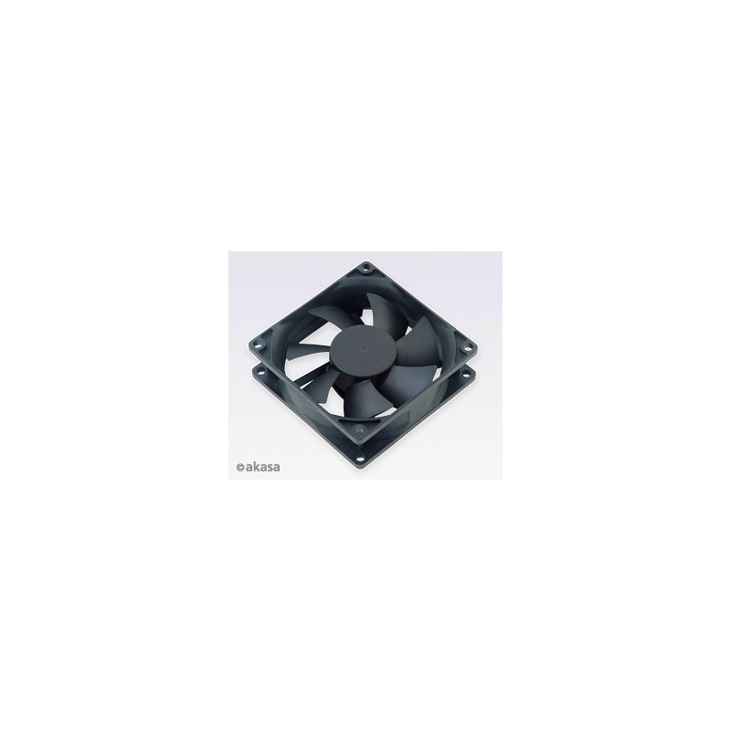 přídavný ventilátor Akasa 80x80x25 black OEM L