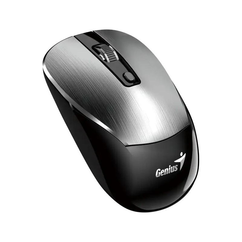 GENIUS myš NX-7125 Silver/ 1200 dpi/ bezdrátová/ Copilot/ stříbrná