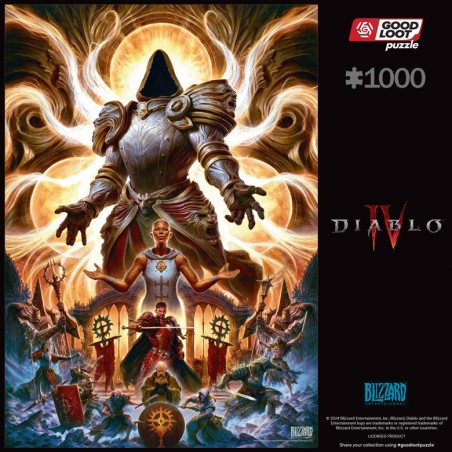 GOODLOOT GLO Gaming Puzzle: Diablo IV Inarius The Father