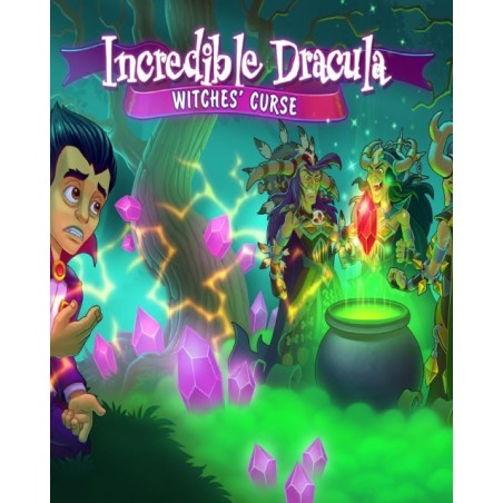 Incredible Dracula Witches' Curse – hra pro PC (elektronická licence)