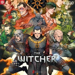 GOODLOOT GLO Gaming Puzzle: The Witcher Nilfgaard