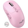 GENIUS myš NX-8080S BT/ duální Bluetooth + 2,4GHz/ 1600 dpi/ Copilot/ bezdrátová/ tichá/ růžová
