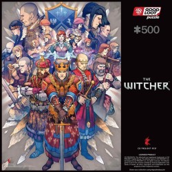 GOODLOOT GLO Gaming Puzzle: The Witcher Northern Realms