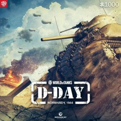 GOODLOOT GLO Gaming Puzzle: World OF Tanks D-Day