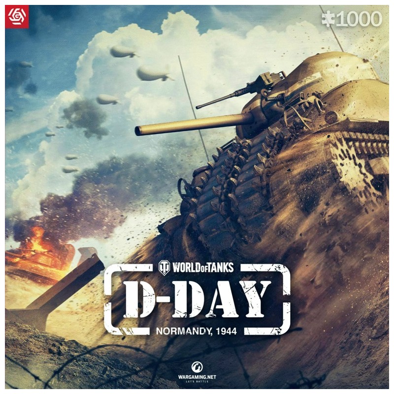 GOODLOOT GLO Gaming Puzzle: World OF Tanks D-Day