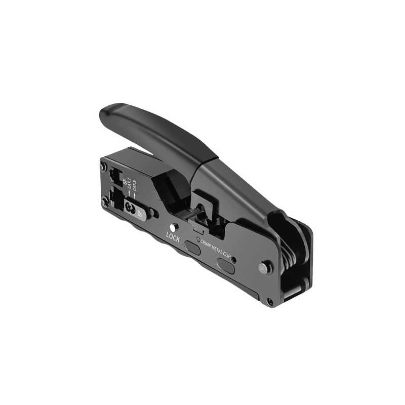 W-star Krimpovací kleště RJ45 WS7018 kompaktní kleště Cat7, Cat6, Cat5, RJ45, RJ12, STP