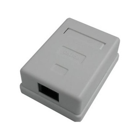 DATACOM Jednozásuvka nad omítku-1xRJ45, Cat5e UTP