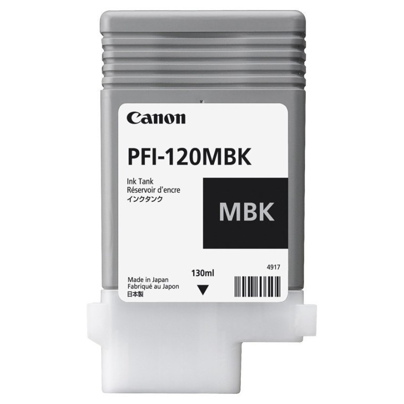Canon Cartridge PFI-120 matná černá, 130ml, pro iPF TM200, TM205, TM300, TM305