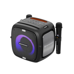 C-TECH repro Impressio Qubis, Party, 80W, 2x Mikrofón