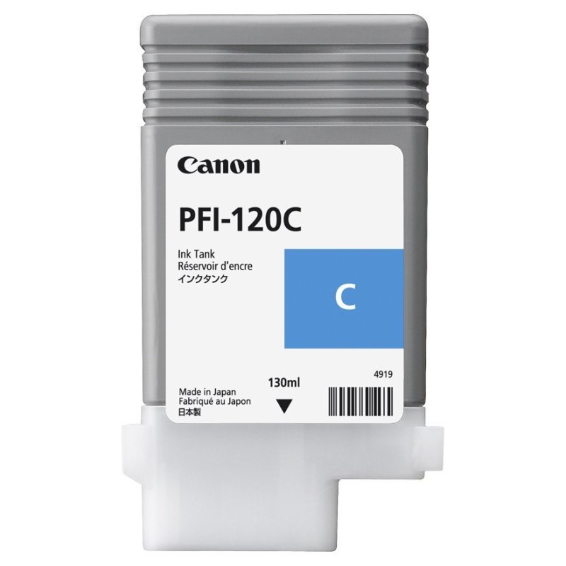 Canon Cartridge PFI-120 azurová 130ml, pro iPF TM200, TM205, TM300, TM305