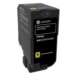 LEXMARK toner CS720, CS725, CX725 Yellow Return Programme Toner Cartridge