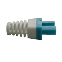 DATACOM Manžetka pro konektor RJ 45 modrá/bílá 100 ks