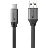 Tactical Fat Man 2.0 Cable USB-A/USB-C 1m Grey