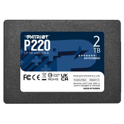 PATRIOT P220/2TB/SSD/2.5"/SATA/3R