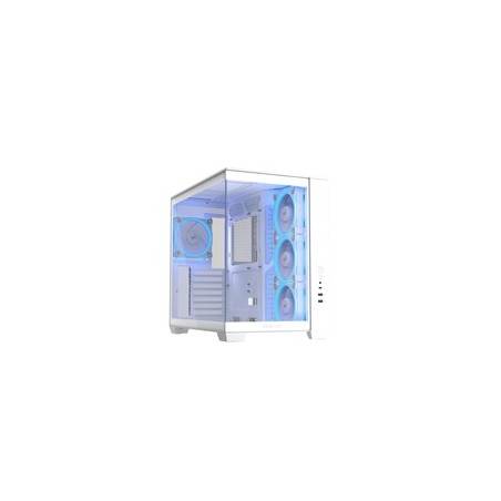 ASUS Case A32 PLUS TG ARGB, ATX, Průhledná bočnice, 4x 120mm ARGB Fan, Bílá