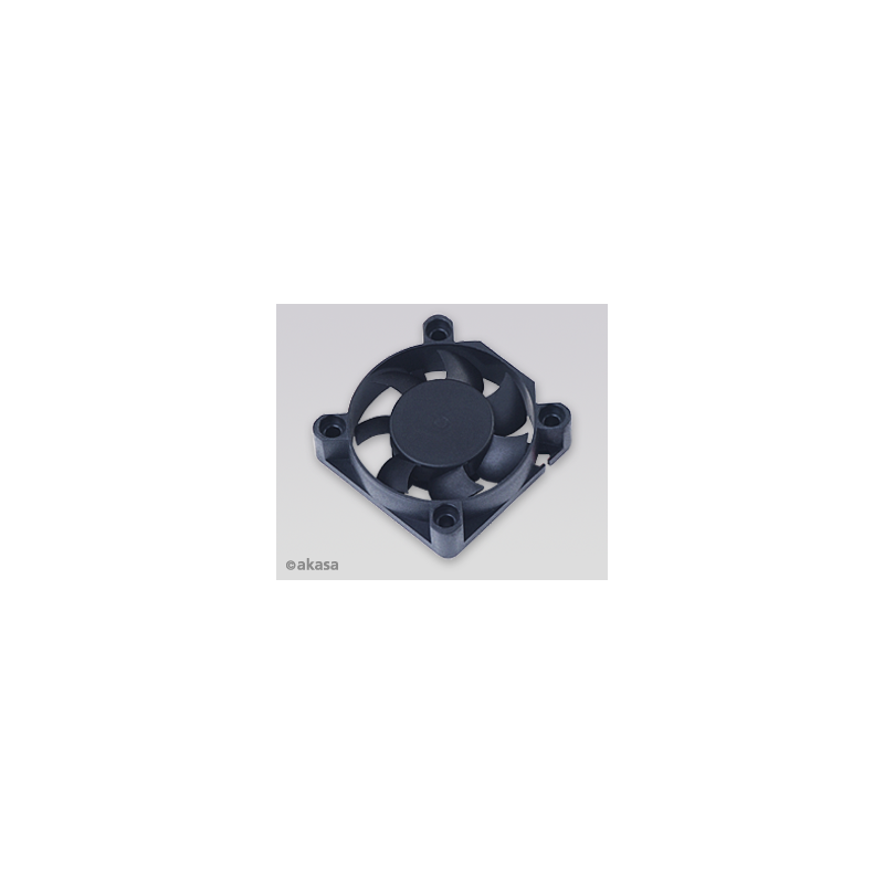 ventilátor Akasa - 40x10 mm - černý