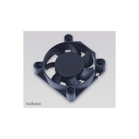 ventilátor Akasa - 40x10 mm - černý