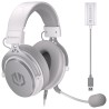 ENDORFY Sluchátka Viro Plus USB Onyx White, 3.5mm jack, USB, bílá