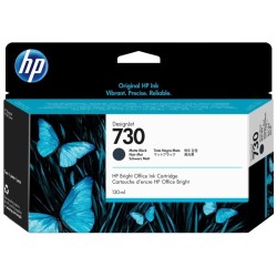HP 730 130-ml Matte Black Ink Crtg