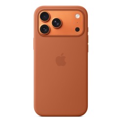 iPhone 17 Pro Max Silicone Case w MS–Terra Cotta
