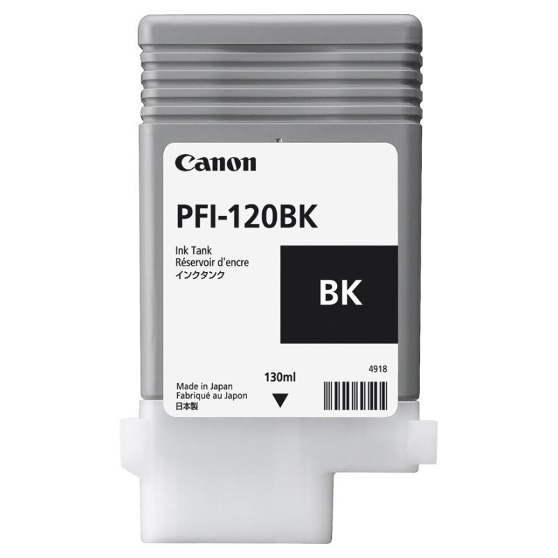 Canon Cartridge PFI-120 černá, 130ml, pro iPF TM200, TM205, TM300, TM305