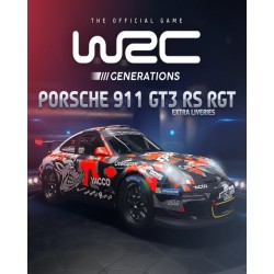 WRC Generations Porsche 911 GT3 RS RGT Extra l – herní rozšíření pro PC (elektronická licence)