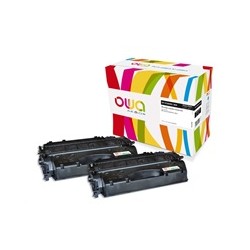 OWA Armor toner pro HP Color Laserjet Pro 400 M401, M425, 2x6900 stran, CF280XD, černá/black