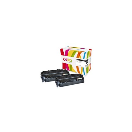 OWA Armor toner pro HP Color Laserjet Pro 400 M401, M425, 2x6900 stran, CF280XD, černá/black
