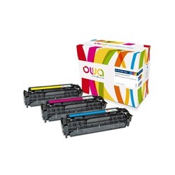 OWA Armor toner pro HP Color Laserjet Pro300 M351, M375, Pro400 M451, M475, 3x2600 stran, CF370AM, C+M+Y