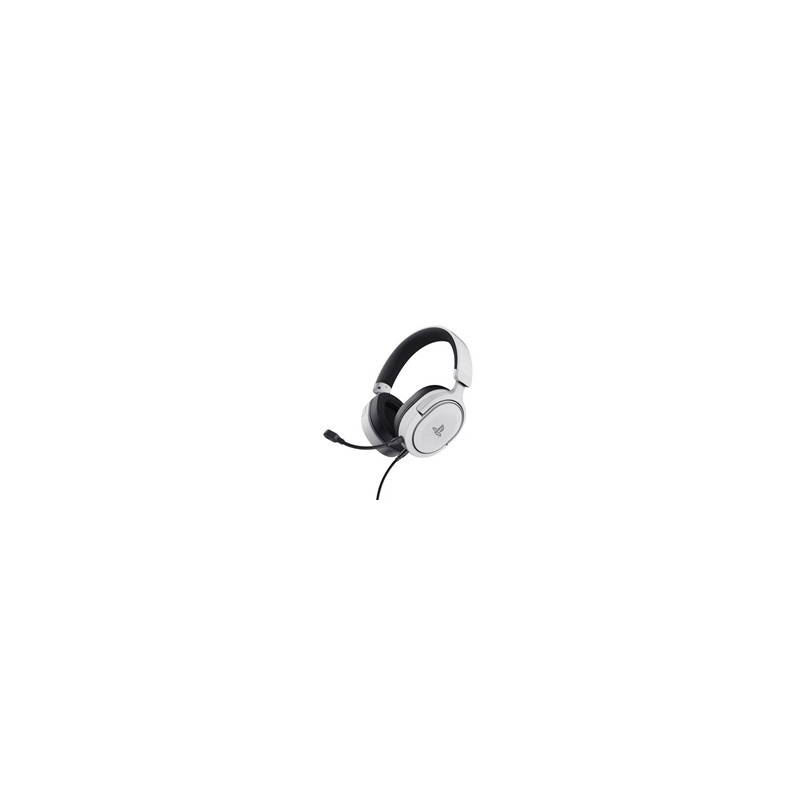 TRUST sluchátka GXT 498 FORTA PS5 Gaming Headset - Sony Licensed - white