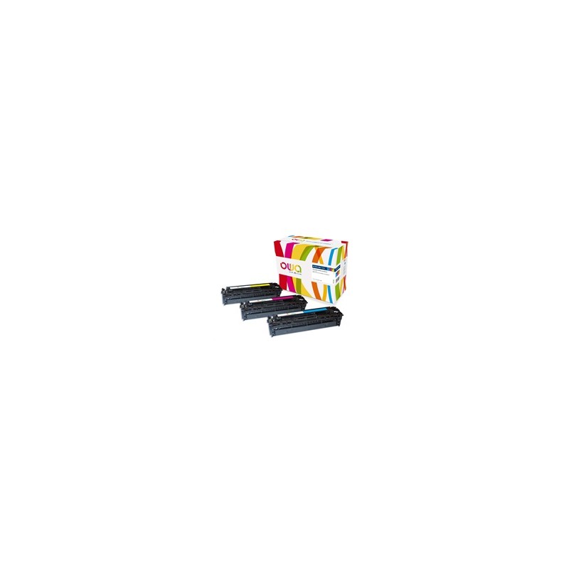 OWA Armor toner pro HP Color LJ Pro200 M251, M276, 3x1800 stran, U0SL1AM, barevná/C+M+Y