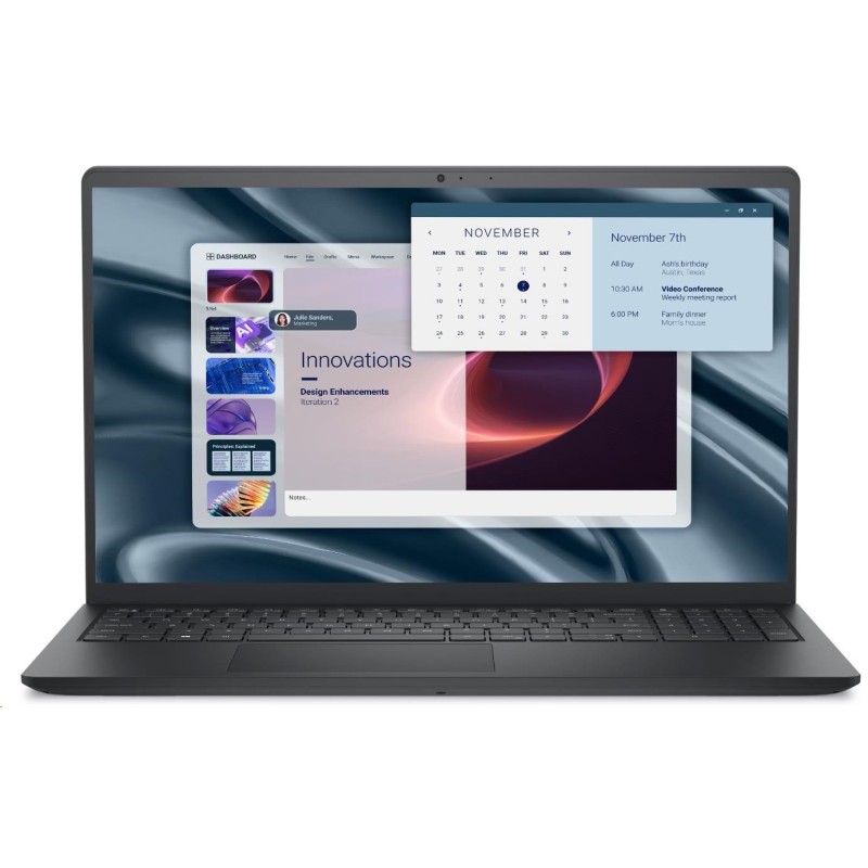 DELL NTB Pro 15 Essential PV15255/AMD R5 7520U/8GB/512SSD/15.6" FHD/AMD Radeon 610M/65W/WLAN/Backlit Kb/W11P/3Y PS NBD