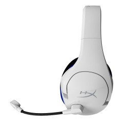 HyperX Cloud Stinger Core - Wireless Gaming Headset (White-Blue) - PS5-PS4 (HHSS1C-KB-WT/G)- Sluchátka pro herní konsole