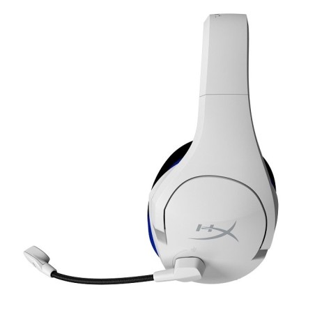 HyperX Cloud Stinger Core - Wireless Gaming Headset (White-Blue) - PS5-PS4 (HHSS1C-KB-WT/G)- Sluchátka pro herní konsole