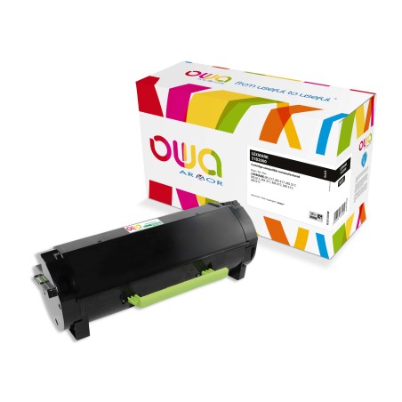 OWA Armor toner pro LEXMARK MS 317, 417, 517, 617, MX 317, 417, 517, 617, 2500 Stran, 51B2000 černá/black