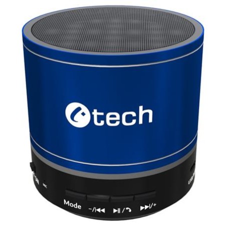 C-TECH repro SPK-08L, bluetooth, modrá