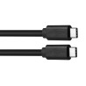 AVACOM datový a nabíjecí kabel USB Type-C - USB Type-C, 100cm, černá