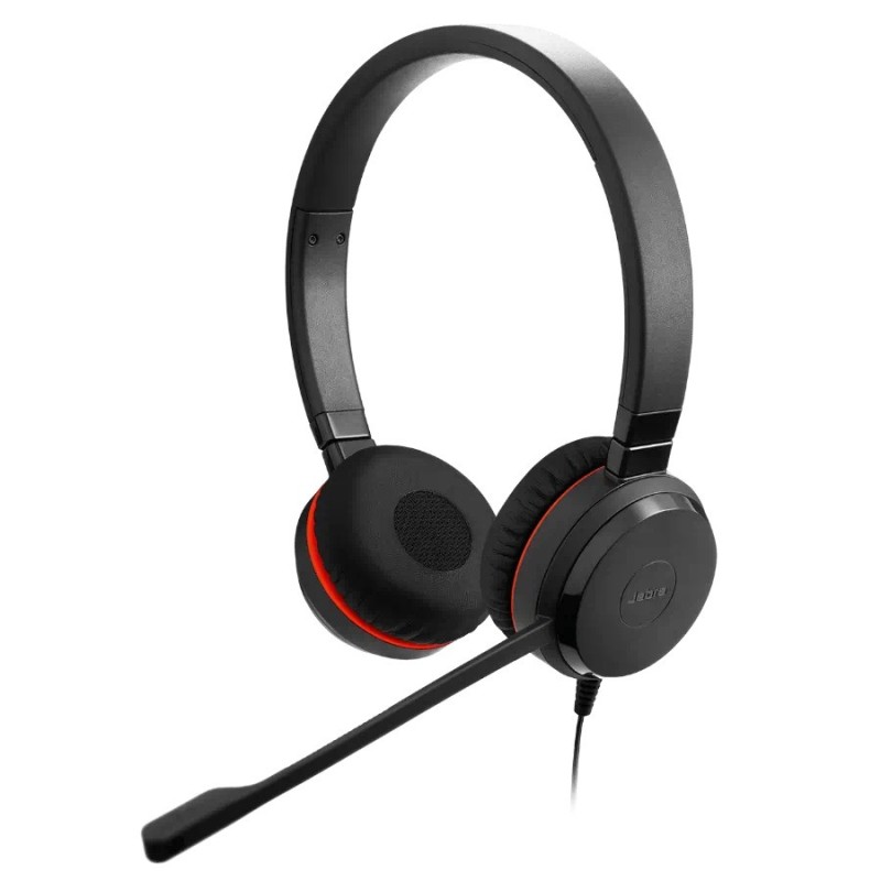 Jabra Evolve 30 II, Stereo UC, USB C/A adapter