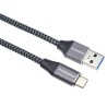 PREMIUMCORD Kabel USB-C na USB 3.0 A (USB 3.1 generation 1, 3A, 5Gbit/s) 1m oplet