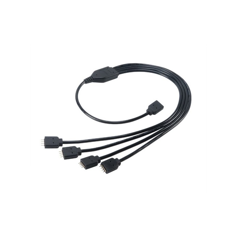 AKASA - RGB LED kabel-splitter- 50 cm
