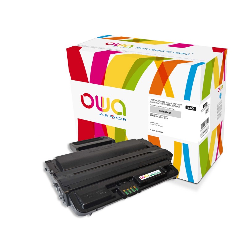 OWA Armor toner pro XEROX WC 3210, 3220, 4100 Stran, 106R01487, černá/black