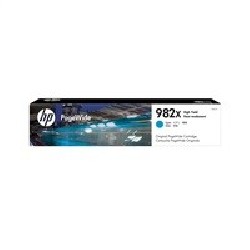 HP 982X High Yield Cyan Original PageWide Cartridge (16,000 pages)