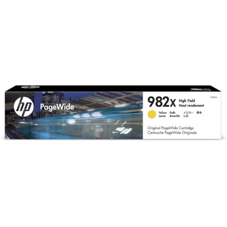 HP 982X High Yield Yellow Original PageWide Cartridge (16,000 pages)