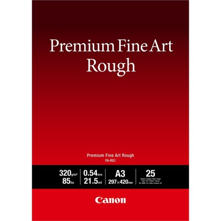 Canon Premium FA-RG1 - Drsný - 21,5 milionu - A3 (297 x 420 mm) - 320 g/m? - 25 listy umělecký papír - pro imagePROGRAF PRO-1000