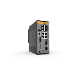 Allied Telesis AT IE220-10GHX - Přepínač - L2+ - řízený - 8 x 10/100/1000Base-T + 2 x 1 Gigabit / 10 Gigabit SFP+ (uplink)