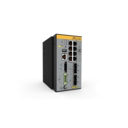 Allied Telesis AT IE360-12GHX - Industrial - prepínac - L3 - rízený - 8 x 10/100/1000 (PoE++) + 2 x gigabitu SFP + 2 x 10